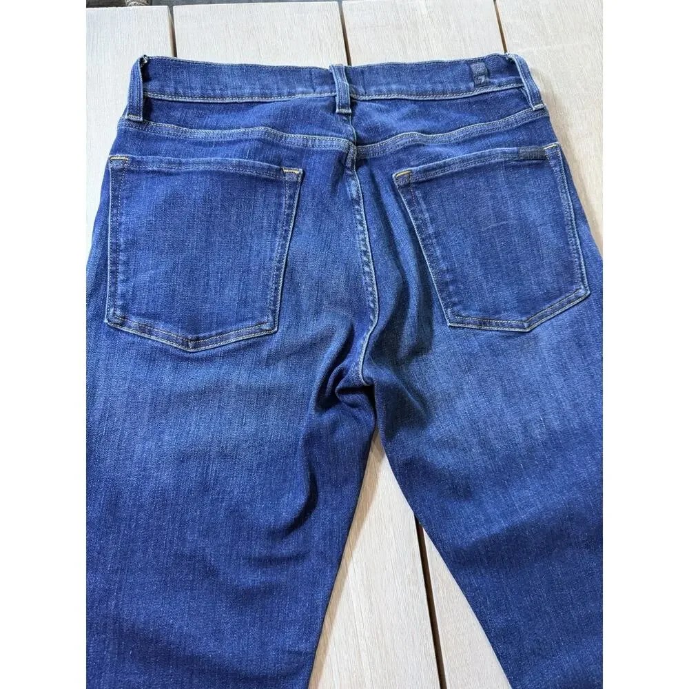 7 For All Man Kind Mens Luxe Sport Slimmy 31x31” Blue Jeans‎ Denim Stretch Pants